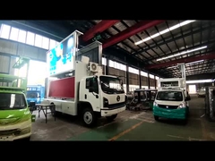 SHACMAN 4x2 mobile LED-Bildschirmfahrzeug